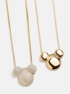 Disney Mickey Mouse Pavé Bubble Necklace
