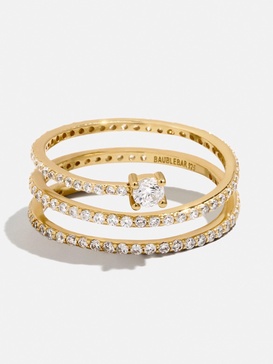 18K Gold Celine Ring