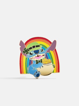 Disney Stitch Somewhere Over The Rainbow Pin