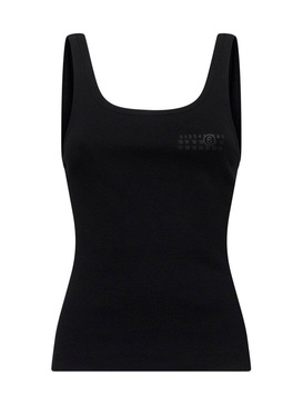 Strap-detailed Open-back Tank Top