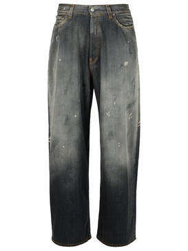 'trafalgar' Black Cotton Jeans