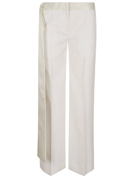 Satin Waistband Trousers