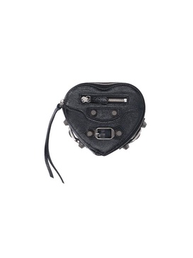 Le Cagole Heart leather coin purse