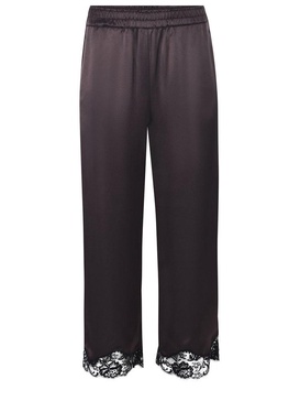 Palazzo Trousers Pinko "pendolo" Made Of Satin