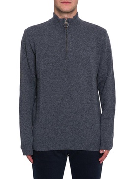 High-neck Knitted Jumper
