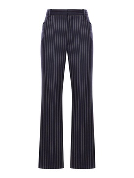 Sharp Pinstripe Tailored Pants