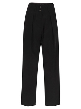 High Waist Straight Leg Trousers