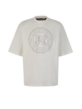 Palm Angels Printed Cotton T-Shirt
