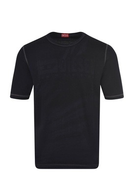 T-adjust-r13 Laser-faded Logo T-shirt