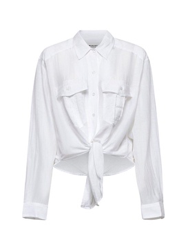 White Voile Nath Shirt