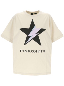 Star-printed Crewneck T-shirt