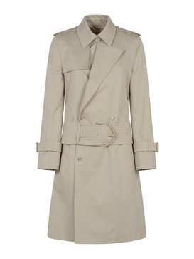 Mid-length Belted Trench Coat