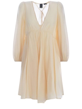 Dress Pinko 'beowulf' Made Of Cotton And Silk Voile