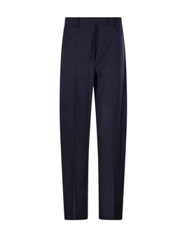 High Waist Straight Leg Trousers Sportmax