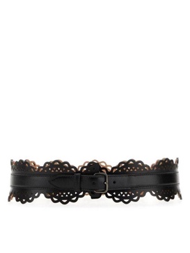 Laser Cut Leather Belt