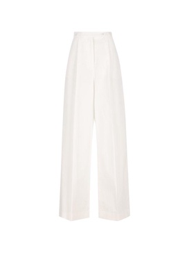 4g Embroidered Pleated Pants