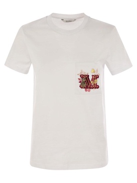 Logo Embellished Crewneck T-shirt