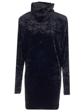 High Neck Long-sleeved Top