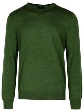 Polo Ralph Lauren Green Wool Sweater