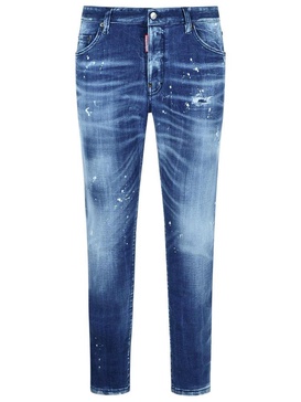 Dsquared2 'Skater' Blue Cotton Jeans Men