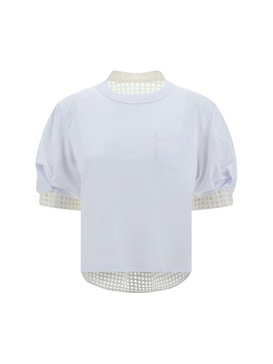Saca Layered Crewneck T-shirt