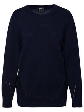 A.P.C. Blue Wool Lucy Sweater