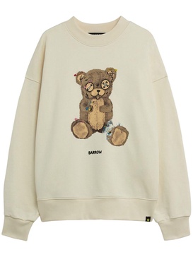 Teddy print sweatshirt