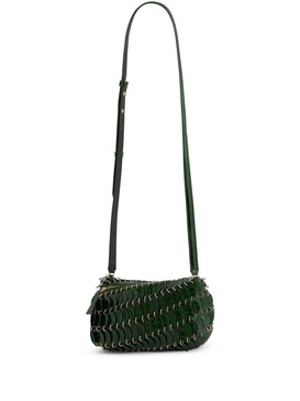 Paco crossbody bag with leather discs