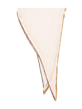 Semi-sheer New Can Can triangle scarf