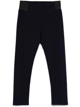 Blue 'Offelia' trousers with elastics