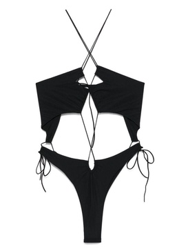 'Zinah' one-piece swimsuit with ties