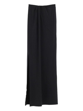 Maxi skirt in black