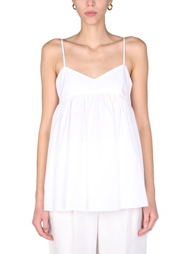 COTTON POPLIN TOP