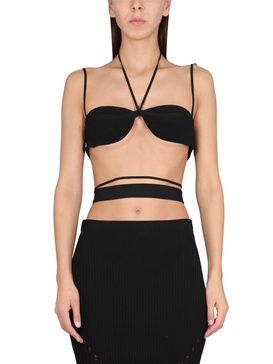 MINI TOP WITH SPIRAL DETAILS