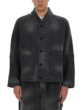 COTTON AND LINEN "ERKIN" JACKET