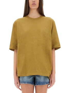 COTTON T-SHIRT WITH ADC TONAL LOGO