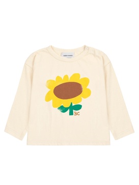 COTTON "SUNFLOWER" T-SHIRT