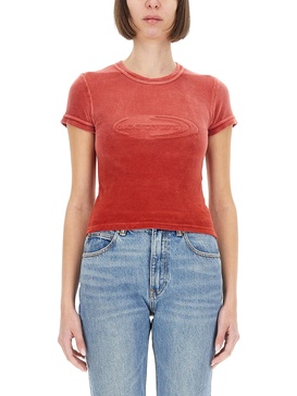 CROPPED T-SHIRT WITH LOGO