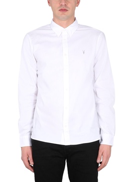 COTTON SHIRT WITH LOGO EMBROIDERY