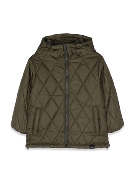 QUILTED DOWN JACKET WITH HOOD