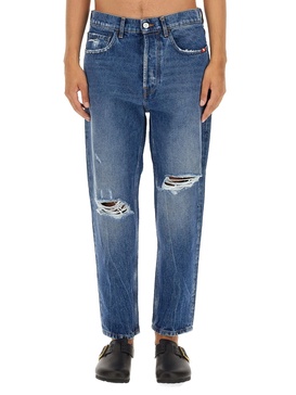 "JEREMIAH WISER" COTTON DENIM JEANS