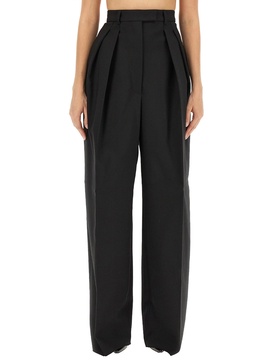 WOOL BLEND WIDE PANTS