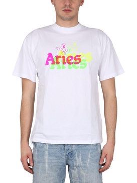TRIPPY AYE DUCK COTTON T-SHIRT