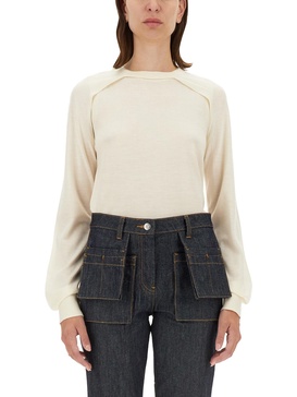 WOOL AND SILK SWEATER