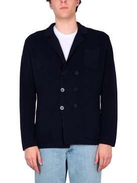 COTTON DOUBLE BREASTED CARDIGAN JACKET