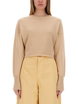 COTTON CROPPED SHIRT