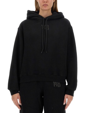 ESSENTIAL TERRY SWEATSHIRT WITH PUFF LOGO
