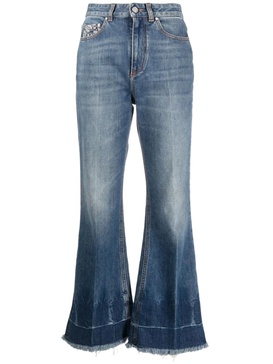 Stella McCartney Crop Flare Clothing