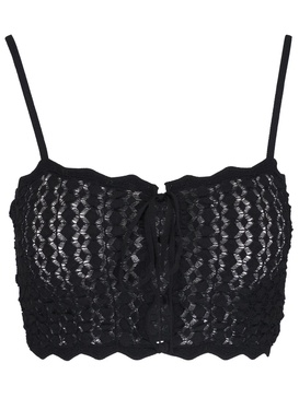 Cropped Crochet Top