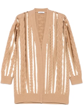Mirco sequined wool and cashmere cardigan